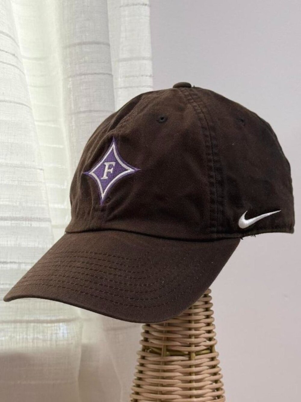 vintage Furman University Nike hat